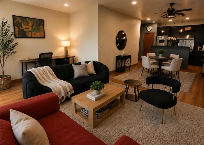 Modern 2br Retreat Parking + Patio Ferienhaus Chicago
